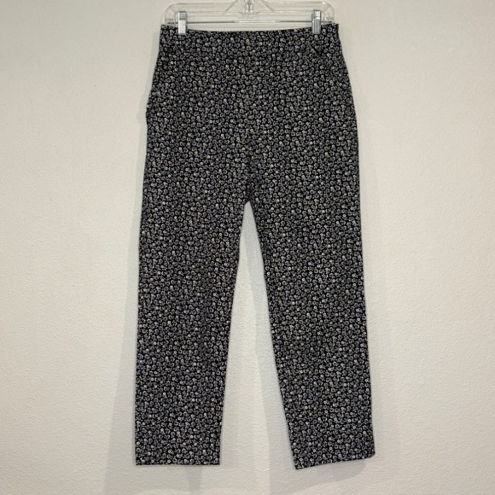 NWT Kate Spade Broome Street Plains ditsy floral cropped cotton chino pants 8